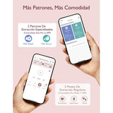 Momcozy Extractor de Leche Eléctrico Portátil Mobile Flow|M9, 1 Paquete, Rojo