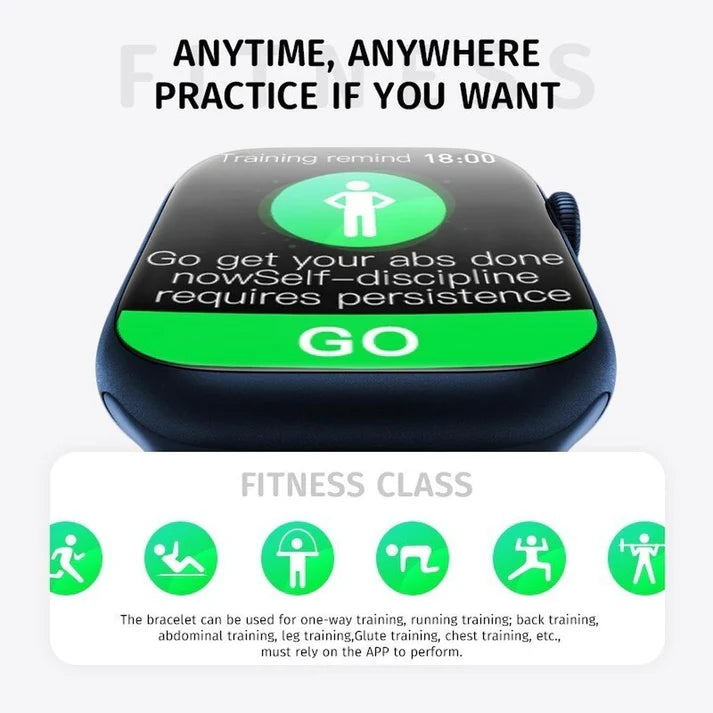 Smartwatch Hw8 Pro Max Series 8 NFC Rosa