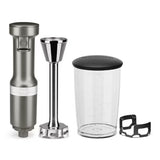 KitchenAid KHBV53 Batidora de Mano de Velocidad Variable 120V 180W Plateada