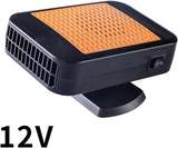 Calefactor Portátil para Automóvil 12V | Desempañador y Descongelador de Parabrisas