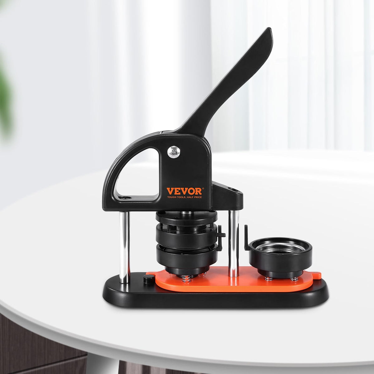 VEVOR JMB-58 Máquina Manual para Hacer Botones e Insignias 58 mm – Open Box