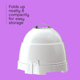 Secador de pelo Conair Pro Styler de casco, de color blanco 120V