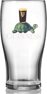 Set de Vasos Guinness Tulip Pint 20 oz | Flying Toucan & Tortoise | Pack de 2 | Merchandise Oficial | Nuevo