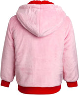 Disney Poleron hoodie con capucha de forro polar para niñas