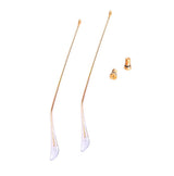 Kit de Reparación para Gafas Aviator HiCycle2 Dorado con Patillas Transparentes