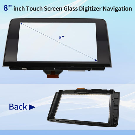 Reemplazo de navegación del digitizador de cristal de pantalla táctil de 8 pulgadas para Mazda CX9 CX-9 2016 2017 2018 2019