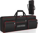 Bolso Acolchado AKOZLIN para Teclado Musical de 61 Teclas | Impermeable | Mochila de Transporte