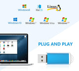 KOOTION Unidad flash de 32 GB, paquete de 10 unidades USB 2.0