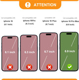 Funda tipo cartera desmontable para iPhone 16 Pro Max con bloqueo RFID