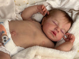 Zero Pam Muñeca Bebé Reborn de Silicona 20 Pulgadas – Bebé Realista con Accesorios