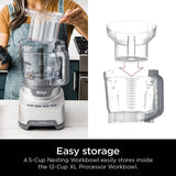 Kit Bowl Anidable Ninja Professional XL 4,5 Tazas | XSKBWLNBWL | Compatible con NF701 | Nuevo