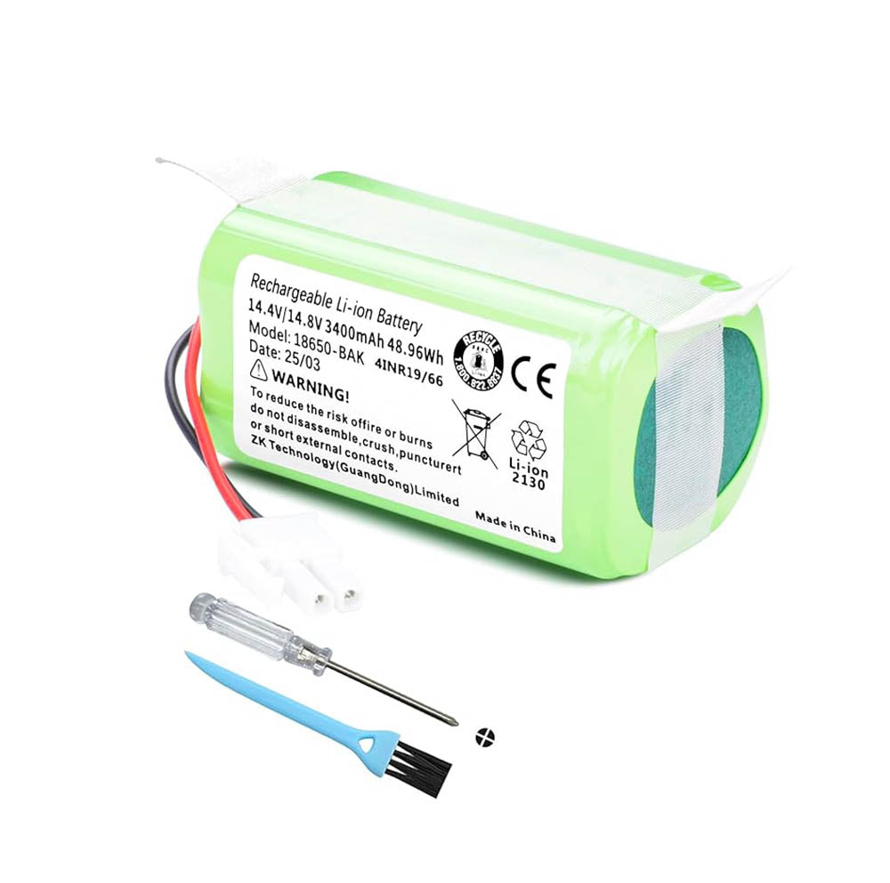Batería de repuesto para aspiradora de 3400 mAh para ILIFE