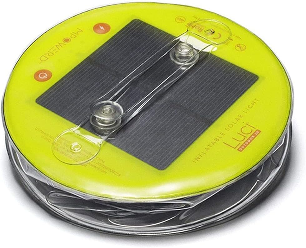 Lámpara Solar Inflable MPOWERD Luci Outdoor 2.0 | 75 Lúmenes | Recargable por Energía Solar | IP67