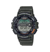 Casio Reloj de cuarzo con temporizador de pesca con correa de resina 3485