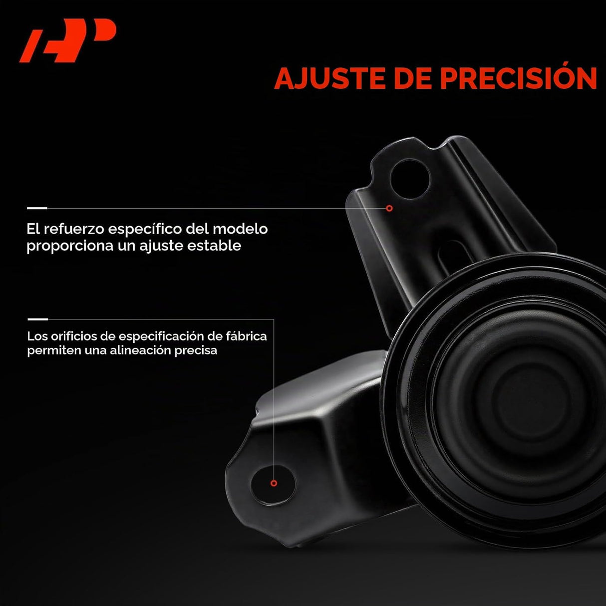 Kit de 4 Soportes de Motor y Transmisión para Toyota Camry 2007–2009 2.4L Automático A-Premium