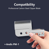 Cuchilla de Repuesto VHBW #22995 para Andis PM-1 Speedmaster | Ajustable de Acero Inoxidable