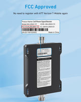 Amplificador de Señal Celular Phonetone 65 dB – 4G LTE y 5G – Bandas 12/13/17 – Hasta 4.500 ft²