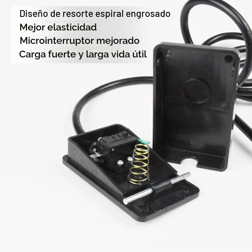 Interruptor de Pedal Eléctrico Deadman para Máquinas y Herramientas