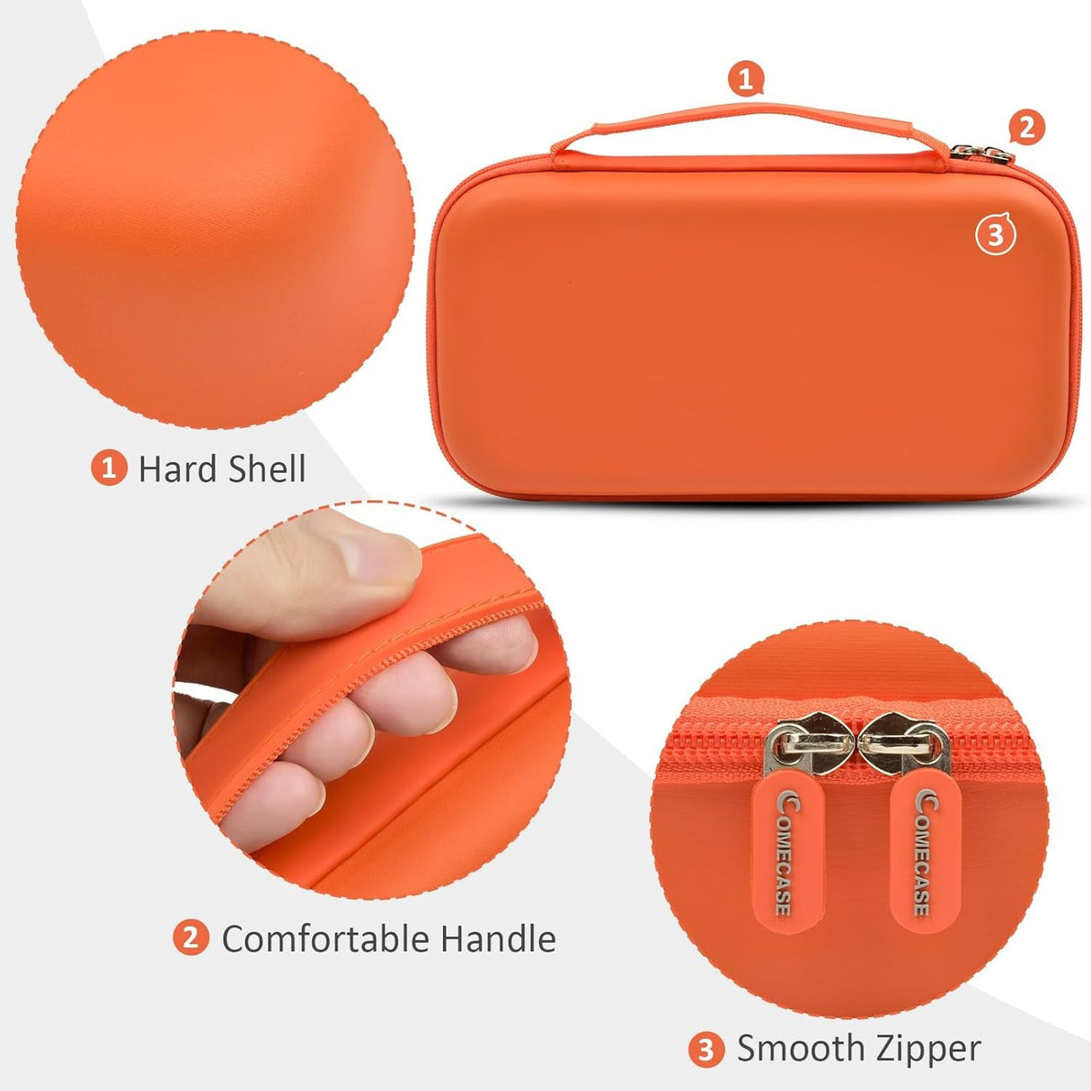 Comecase Estuche para micrófono inalámbrico Compatible con JBL Wireless Two Microphone/para JBL Partybox