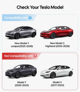 Funda Acolchada Wigoo para Apoyabrazos Tesla Model 3 Highland y Model Y Juniper
