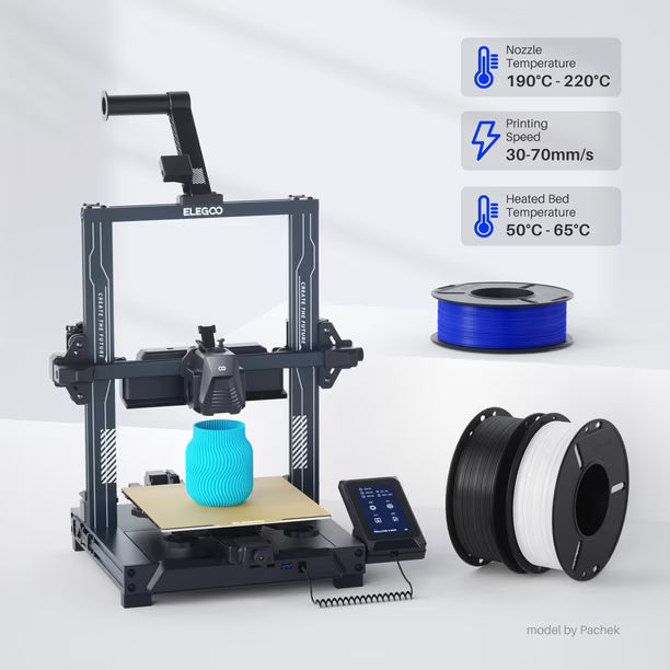 ELEGOO Filamento PLA 1,75 mm 250 g – Pack 8 Colores para Impresora 3D