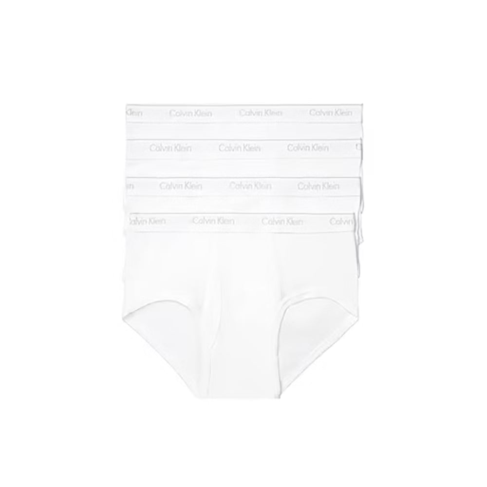 Calvin Klein Cotton Classics Calzoncillos Hombre Pack 4 Blanco