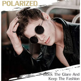 Gafas de Sol Joopin Redondas Polarizadas Negro
