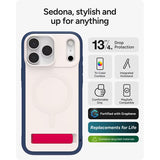 Funda ZAGG Sedona Snap con Soporte para iPhone 17 Pro Max – MagSafe