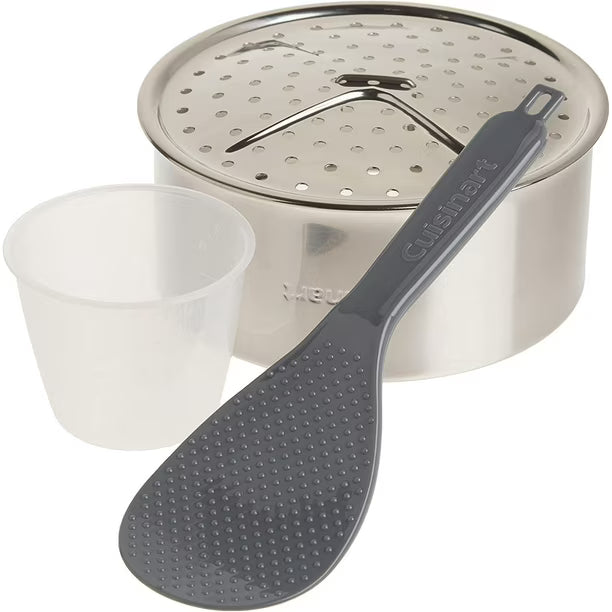 Arrocera Cuisinart CRC-400P1 de acero inoxidable para 4 tazas 110V