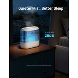 Humidificador Ultrasónico Dreo 4L | Difusor de Aromas | Luz Nocturna | Producto Nuevo