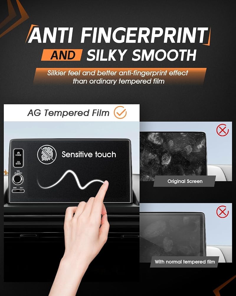 Protector de Pantalla CDEFG de Vidrio Templado 9” Antirreflejo para Honda