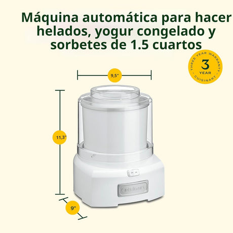 Maquina de helados Cuisinart