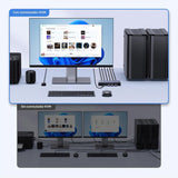 UGREEN 25962A Switch KVM DisplayPort 8K 60Hz para 2 Computadores con 4 USB 3.0