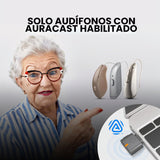 Avantree C82 Aura Transmisor Auracast USB-C Bluetooth 5.4 para Audífonos Compatibles
