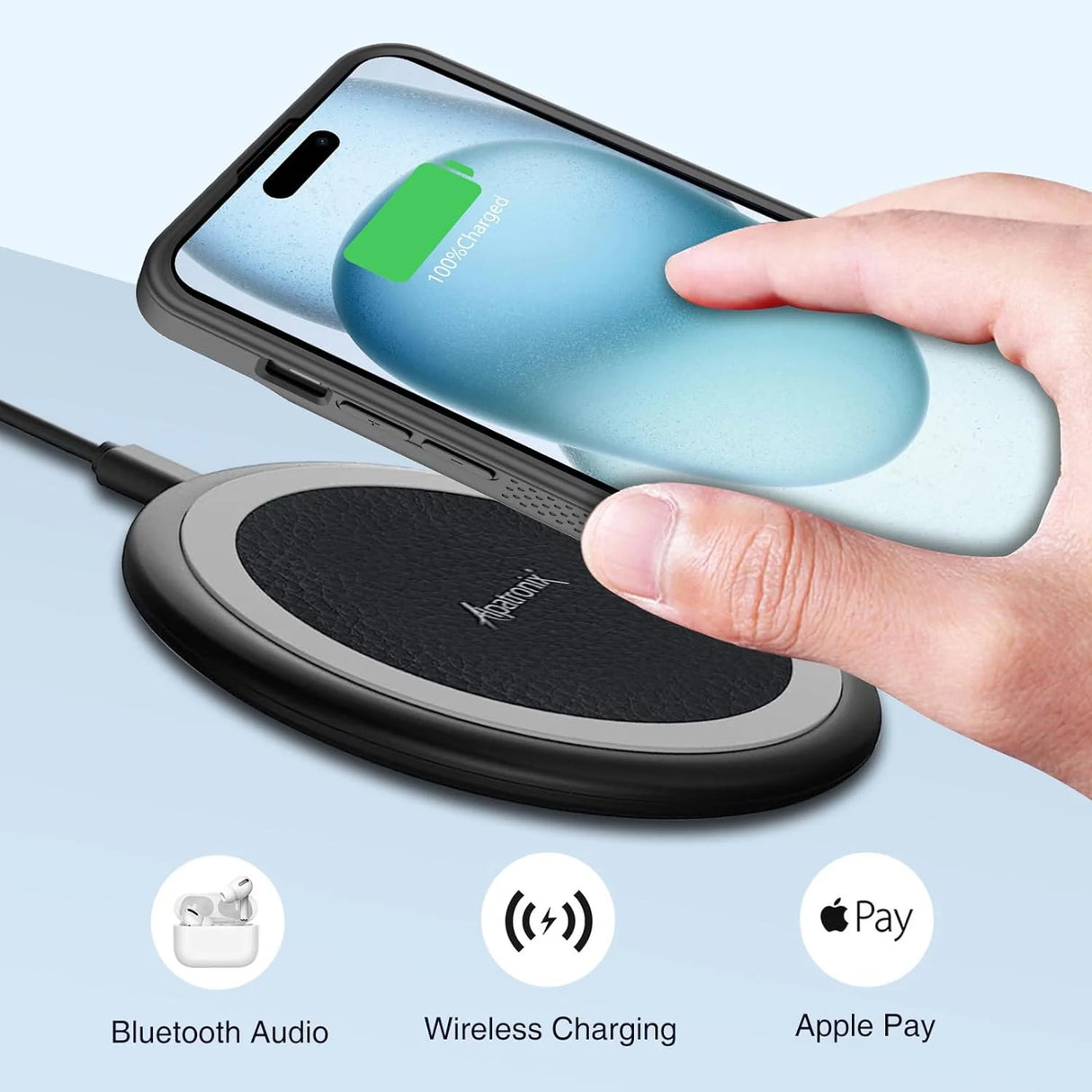 Funda con batería para iPhone 17 con carga inalámbrica (BX17)