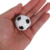 Set de 4 Perillas de Cerámica con Diseño de Balón de Fútbol para Muebles Infantiles