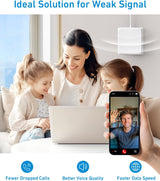 Amplificador de Señal Celular Phonetone 65 dB – 4G LTE y 5G – Bandas 12/13/17 – Hasta 4.500 ft²