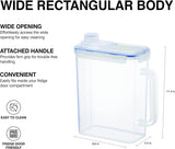 Jarra de agua para puerta de nevera color transparente