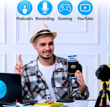 KLIM Talk - Micrófono de escritorio USB para computadora