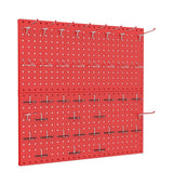Organizador de Pared TORACK Pegboard Metálico 70 Piezas para Herramientas