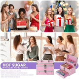 Kit de Maquillaje Hot Sugar para Adolescentes con Estuche Rosa