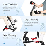 NIdreamCE Pedaleador Ajustable para Brazos y Piernas – Ejercicio y Rehabilitación