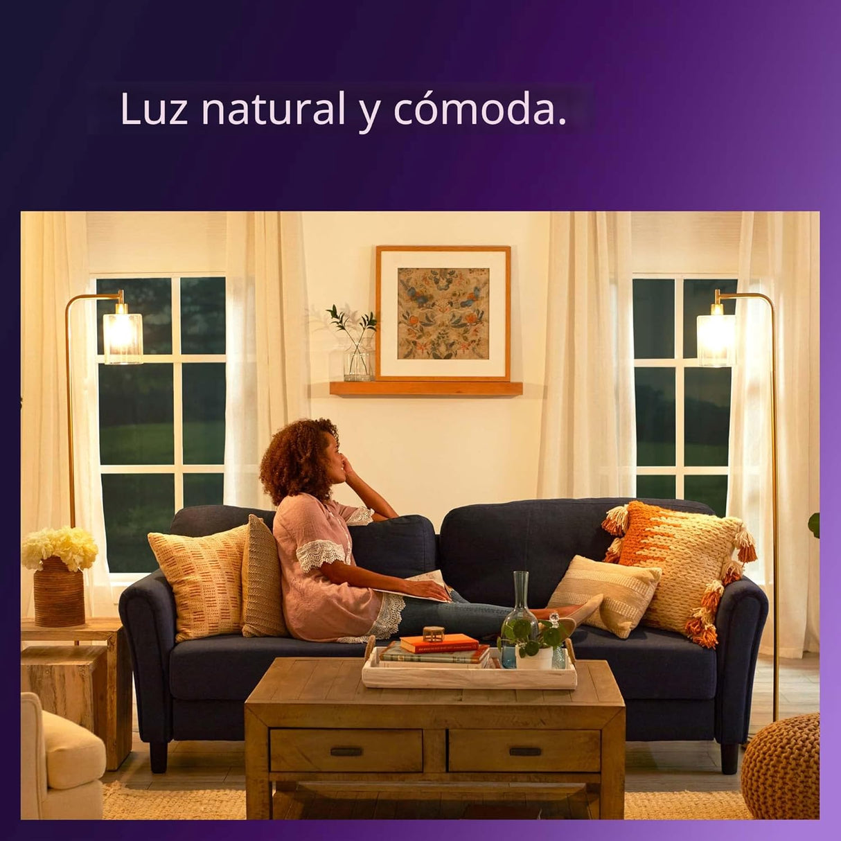 PHILIPS Ampolletas LED de 60 W A19 Pack 4