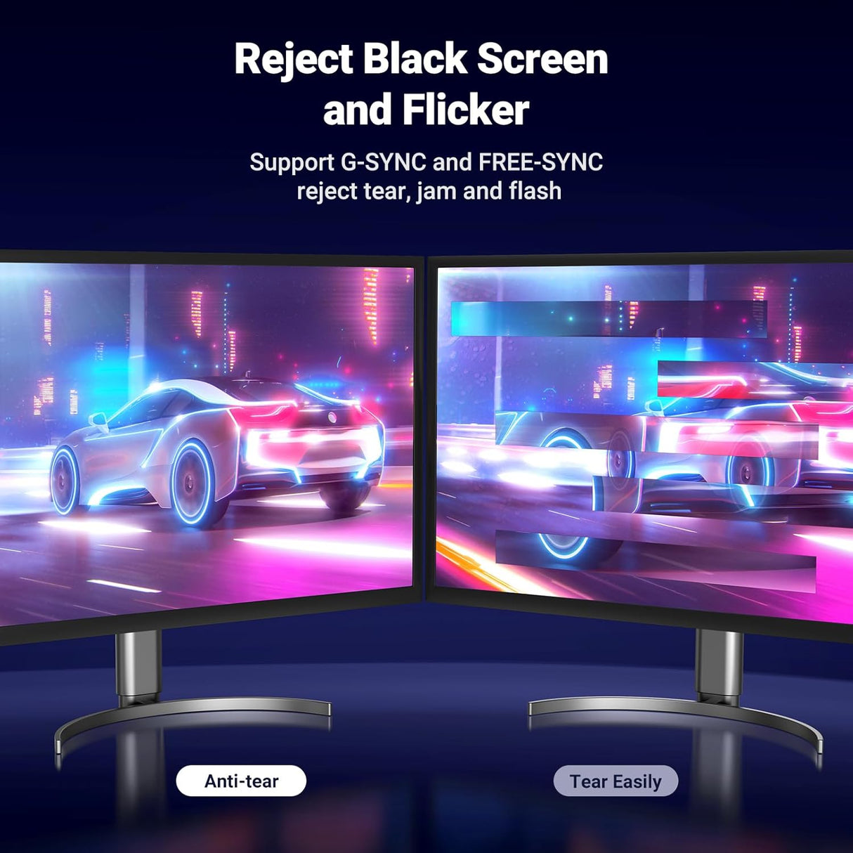 UGREEN Cable DisplayPort 8K certificado VESA de 10 pies