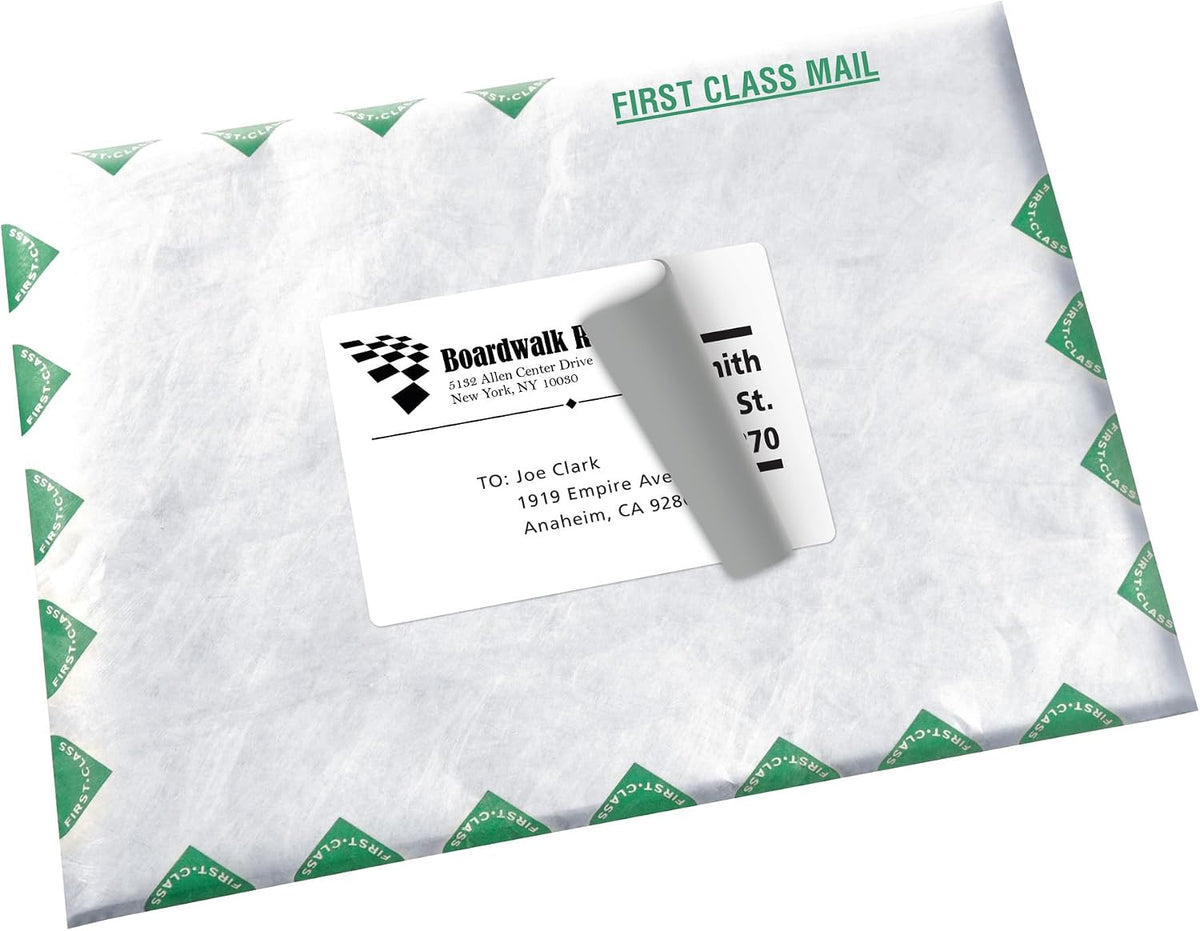 Avery 5168 TrueBlock Etiquetas Adhesivas para Envíos 3,5 x 5 Pulgadas – 400 Unidades