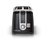 Tostadora de ranura extra ancha de 2 rebanadas Black + Decker 110V