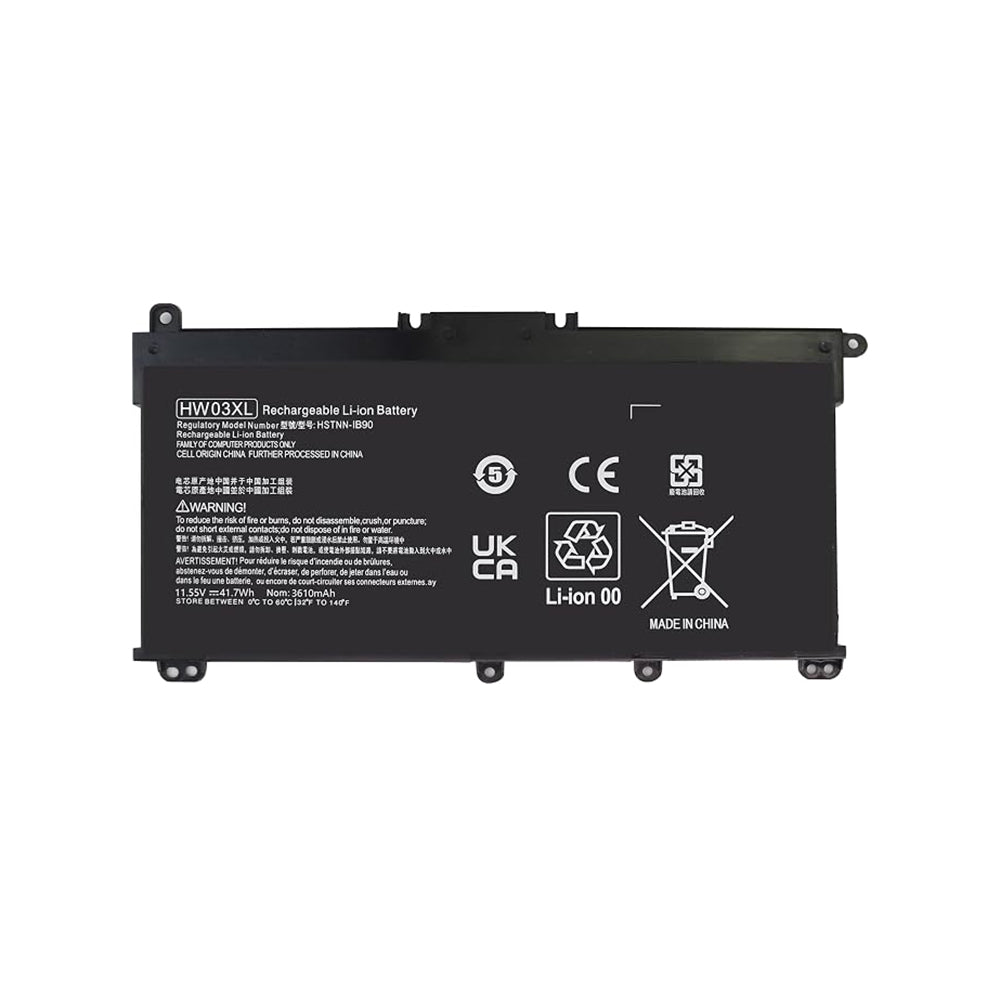 Batería TOPKAIYUEN HW03XL L97300-005 para HP Pavilion 15-EG, 15-EH, 17-CN y 17-CP