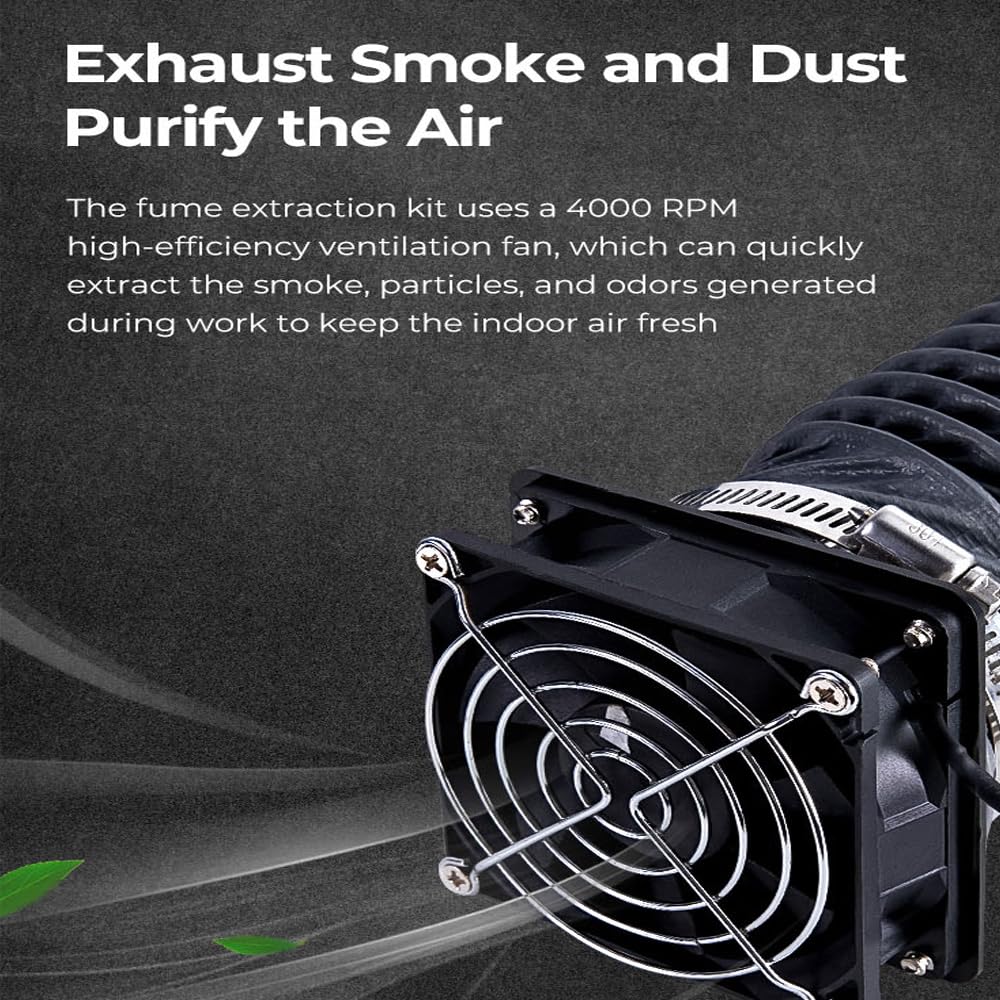 Creality Fan Extraction Kit para Ender Plus – Extractor de Humo y Ventilación