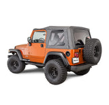TACTIK Soft Top de Reemplazo para Jeep Wrangler TJ 1997-2006 – Black Denim
