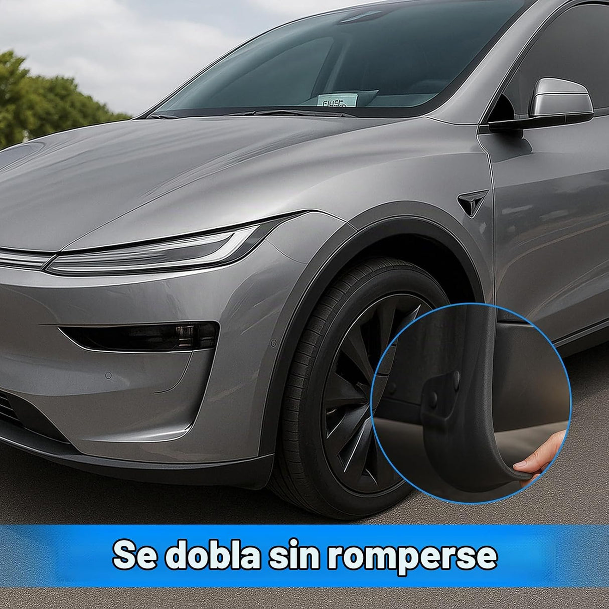 Guardabarros SIGLIN para Tesla Model Y Juniper 2025-2026 – Set 4 Piezas